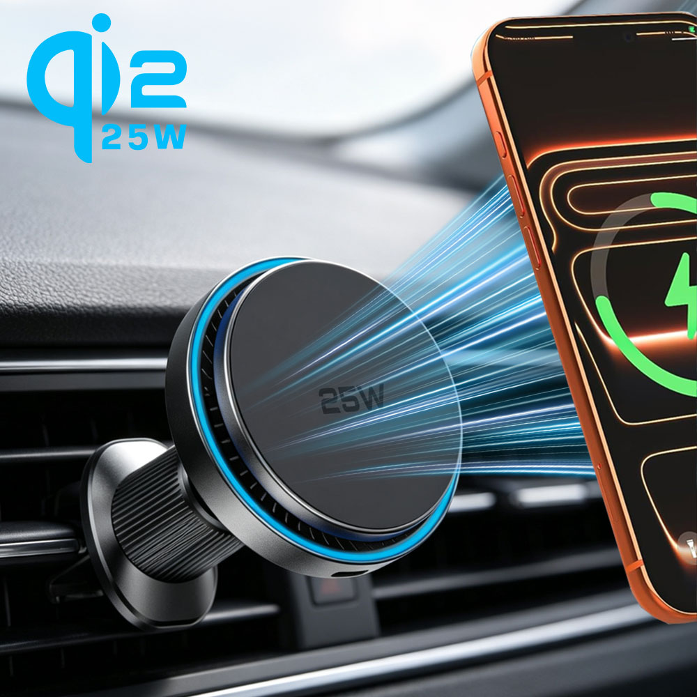 Magnetic Phone Holder For Car Vent - Magsafe iPhone 17 16 15 14