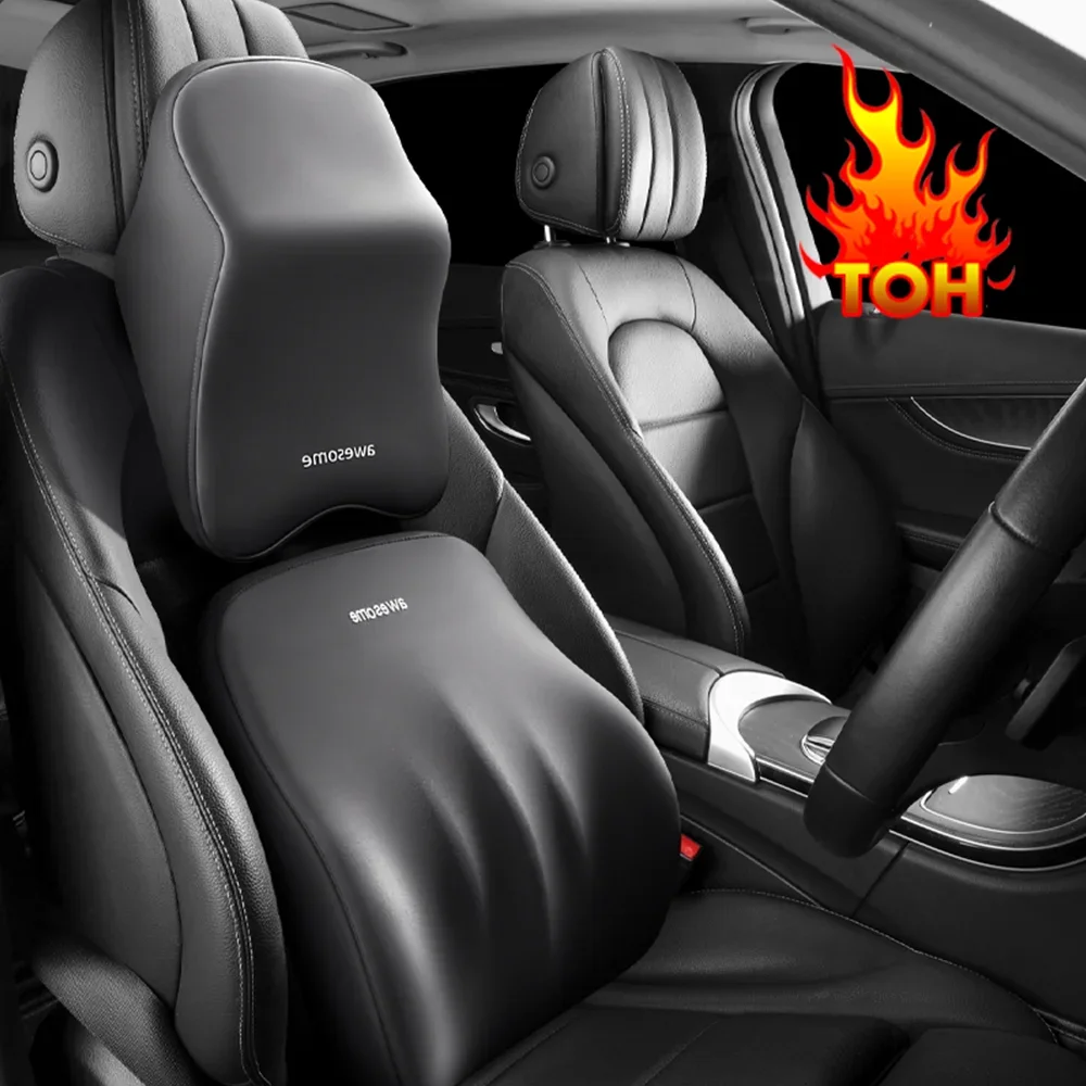 YENI Araba Bel Sırt Desteği Ka - Memory Foam Car Neck Pillow Lumbar Support incelemesi ve fiyatı