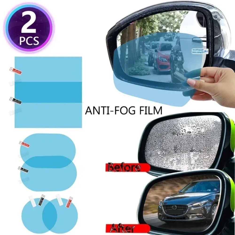 Araba dikiz aynası koruyucu fi - Anti Glare Car Rearview Mirror Film incelemesi ve fiyatı