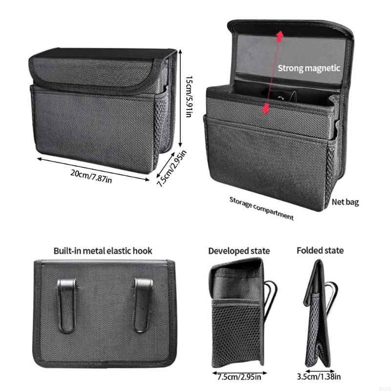 Araba Arka Koltuk Organizatör  - Waterproof Car Trash Can With Lid incelemesi ve fiyatı