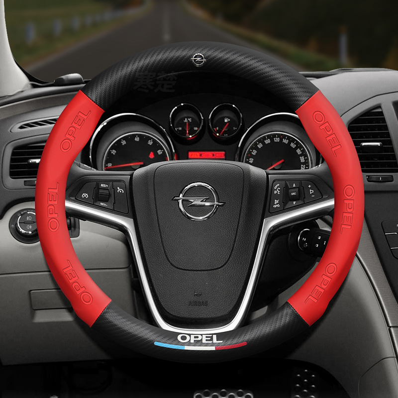 Opel OPCline ASTRA CORSA INSIG - Car Steering Wheel Cover Anti Slip Breathable incelemesi ve fiyatı
