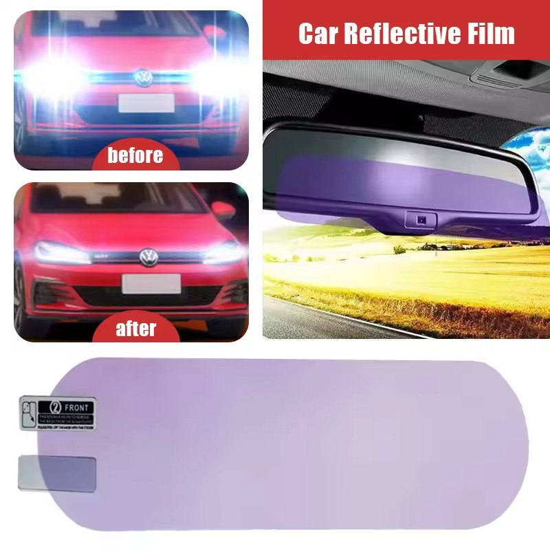 Araba İç dikiz aynası parlama  - Anti Glare Car Rearview Mirror Film incelemesi ve fiyatı