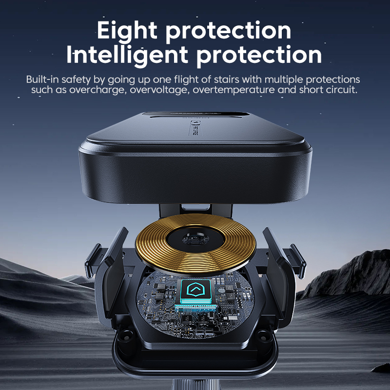 UYUXIO Hava Firar Araç Montaj  - Wireless Car Charger Mount Fast Charging incelemesi ve fiyatı