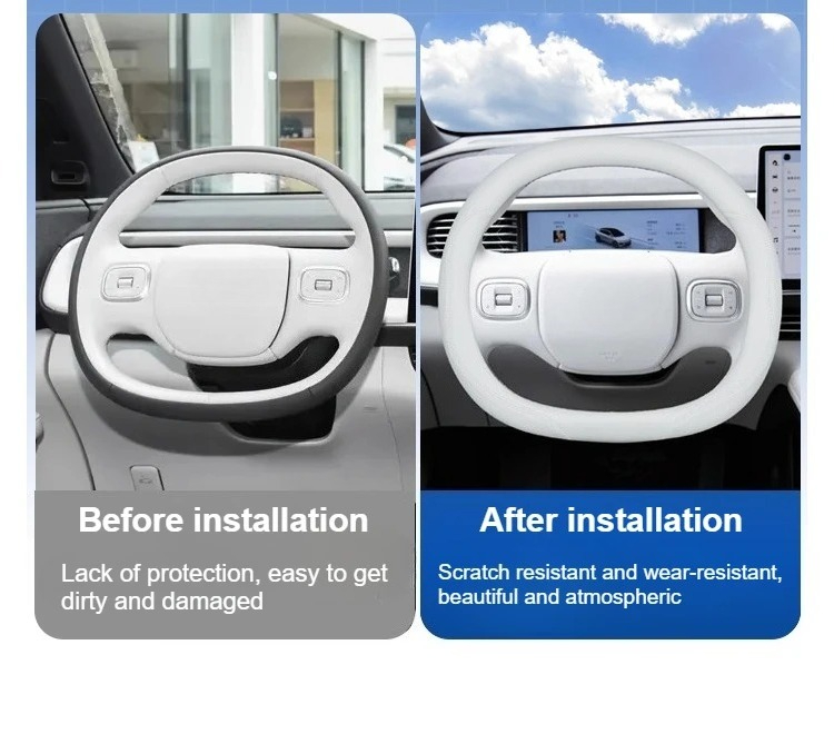 Xpeng G6 2025 için araba direk - Car Steering Wheel Cover Anti Slip Breathable incelemesi ve fiyatı