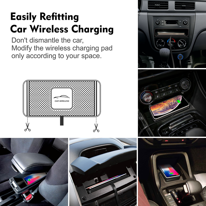Araç İçi Kablosuz Şarj Matı Si - Wireless Car Charger Mount Fast Charging incelemesi ve fiyatı