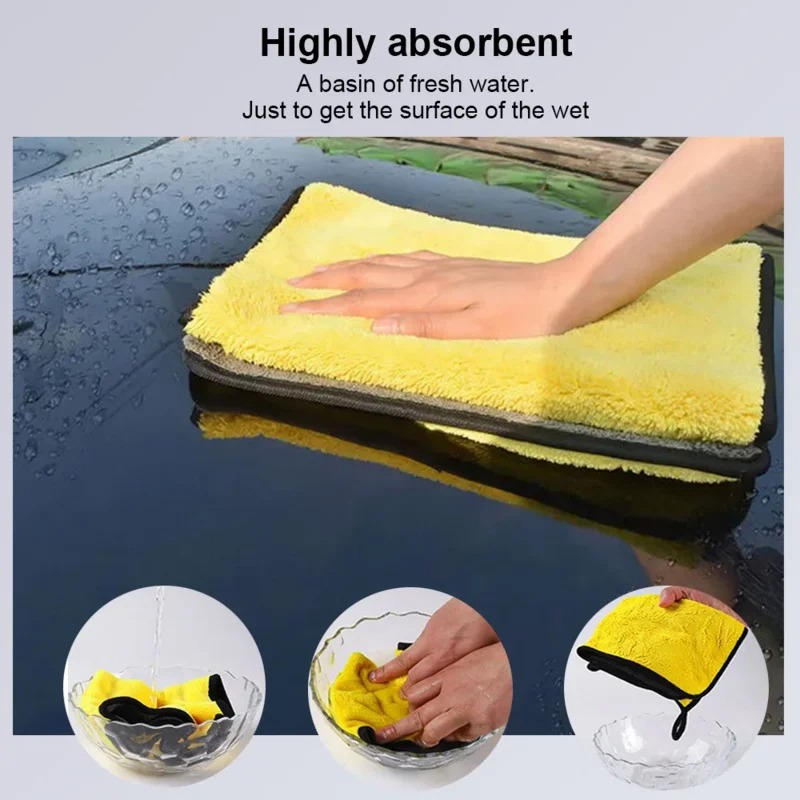 Mikrofiber Araba Temizlik Havl - Microfiber Car Drying Towel Super Absorbent incelemesi ve fiyatı