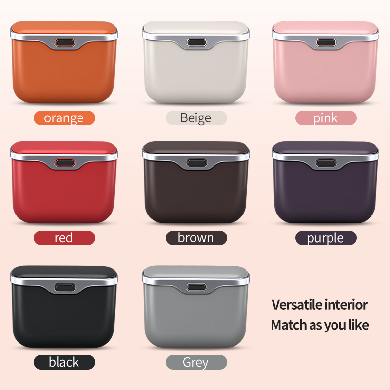 Yaratıcı kapaklı araba çöp kut - Waterproof Car Trash Can With Lid incelemesi ve fiyatı