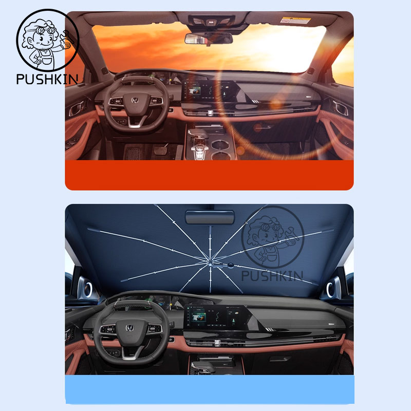 Changan UNIK 2024 2025 2026 Ar - Car Sunshade Windshield Umbrella Foldable incelemesi ve fiyatı