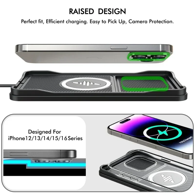 Araba kablosuz şarj aleti pedi - Wireless Car Charger Mount Fast Charging incelemesi ve fiyatı