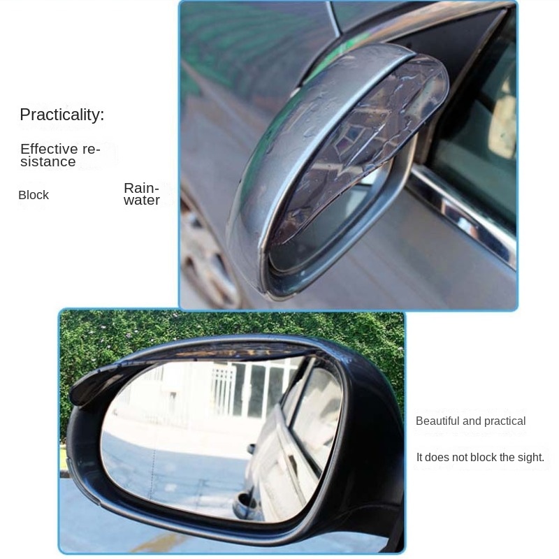 2 adet araba dikiz aynası yağm - Anti Glare Car Rearview Mirror Film incelemesi ve fiyatı