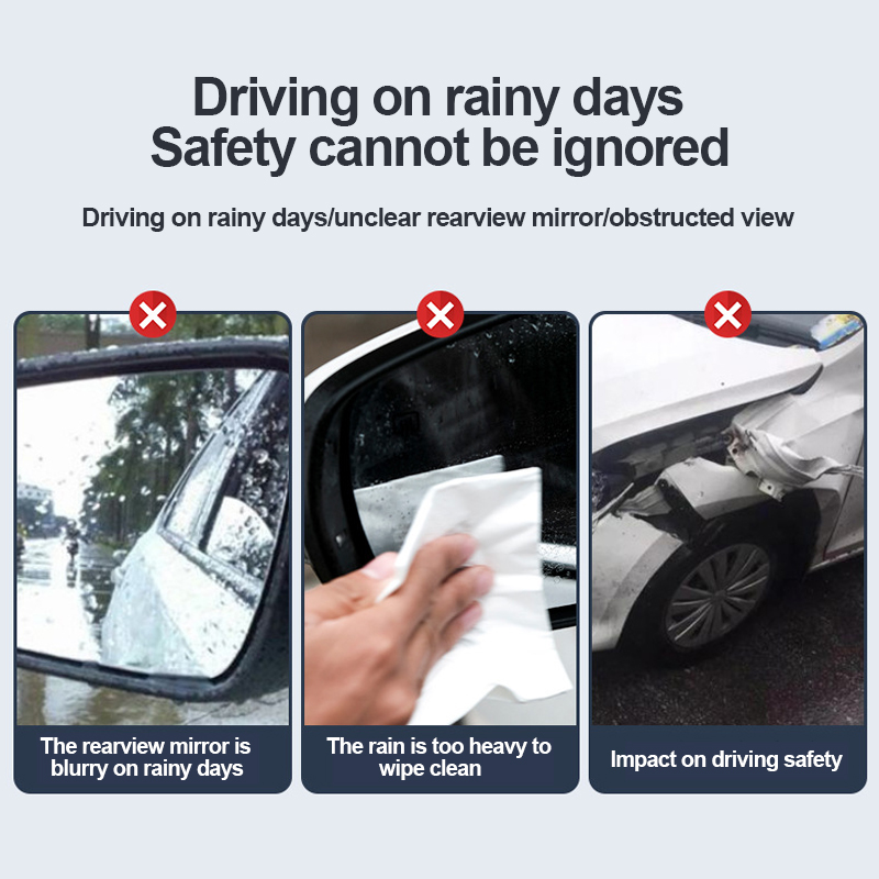 2 adet araba dikiz aynası yağm - Anti Glare Car Rearview Mirror Film incelemesi ve fiyatı