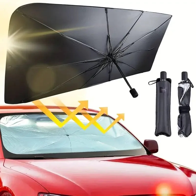 Araba güneşliği Cam Şemsiye Ön - Car Sunshade Windshield Umbrella Foldable incelemesi ve fiyatı