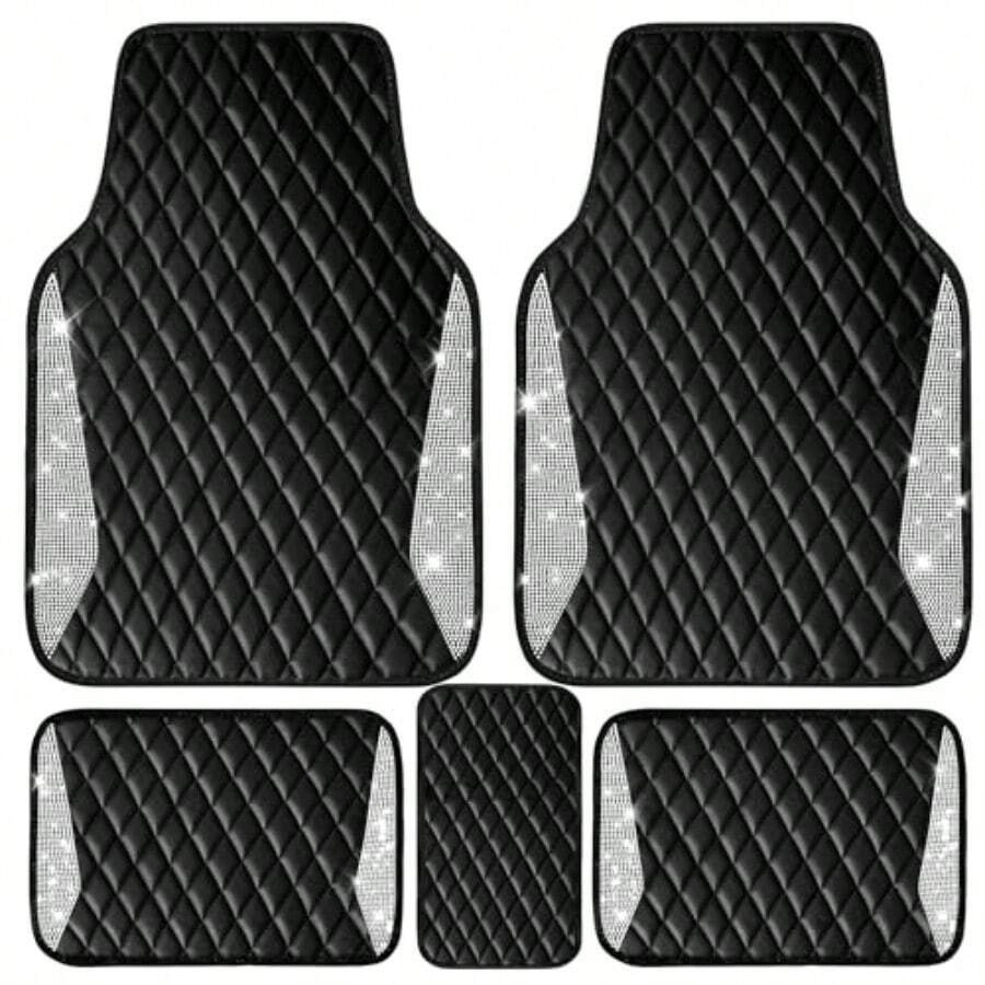 Deri Araba Paspasları Parlak E - Car Floor Mats Universal Waterproof Leather incelemesi ve fiyatı