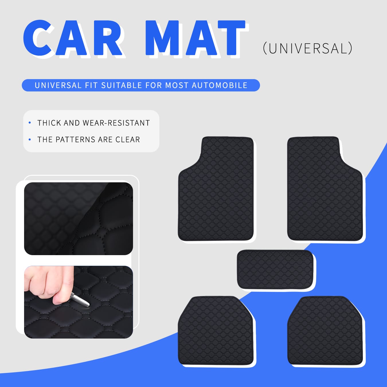Tam Set Otomobil Paspasları, E - Car Floor Mats Universal Waterproof Leather incelemesi ve fiyatı