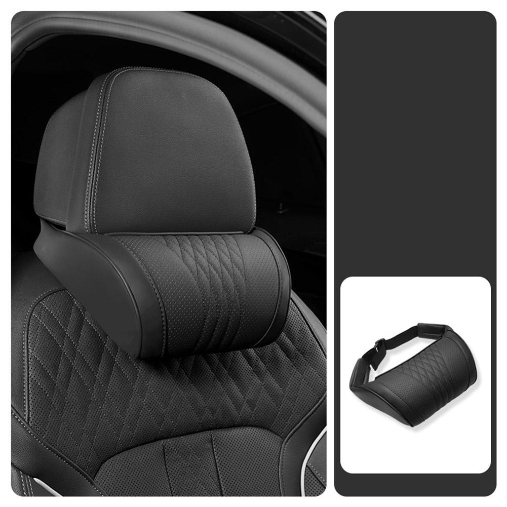 Lüks Deri Araba Baş Dayama Yas - Memory Foam Car Neck Pillow Lumbar Support incelemesi ve fiyatı
