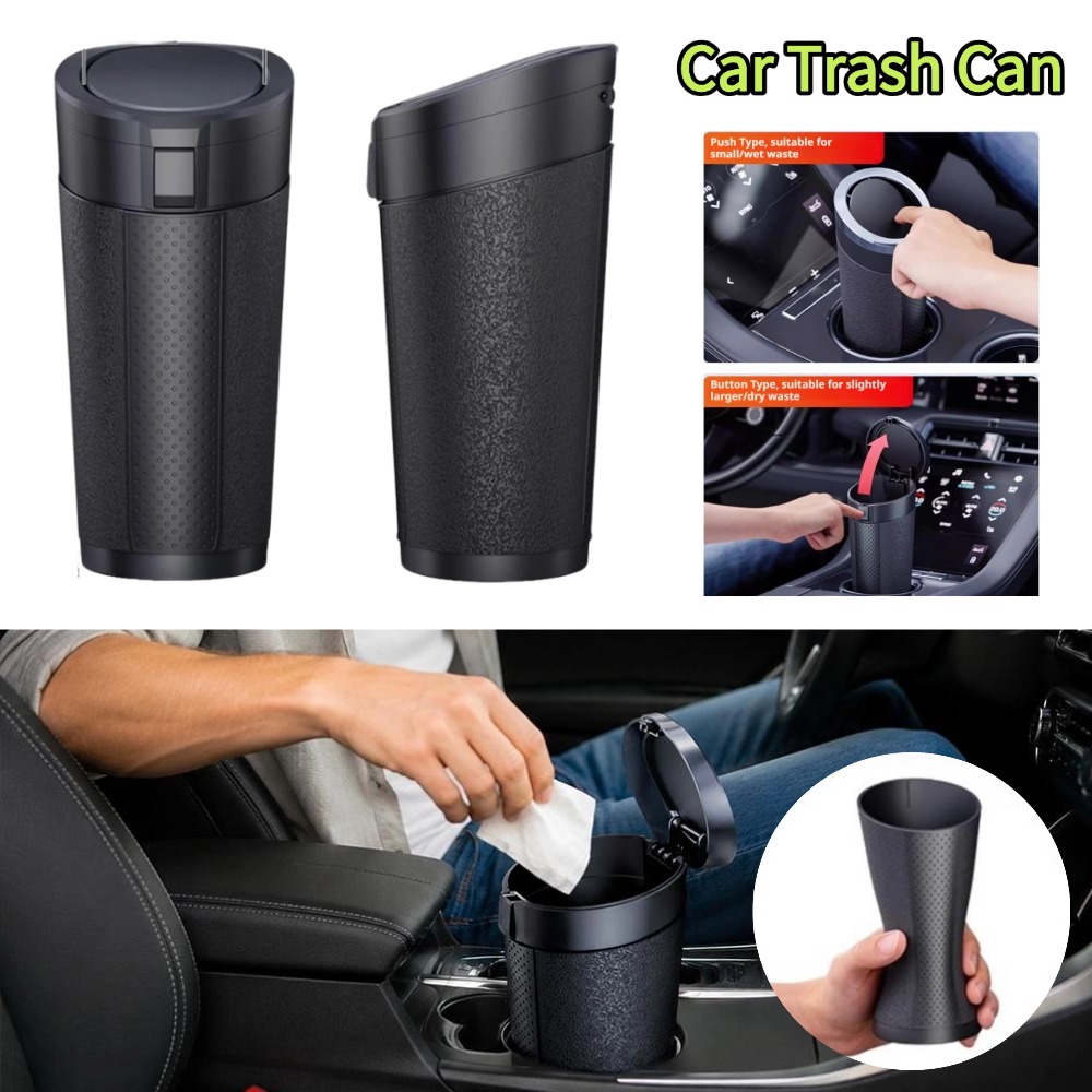 Taşınabilir Araba Çöp Kutusu,  - Waterproof Car Trash Can With Lid incelemesi ve fiyatı