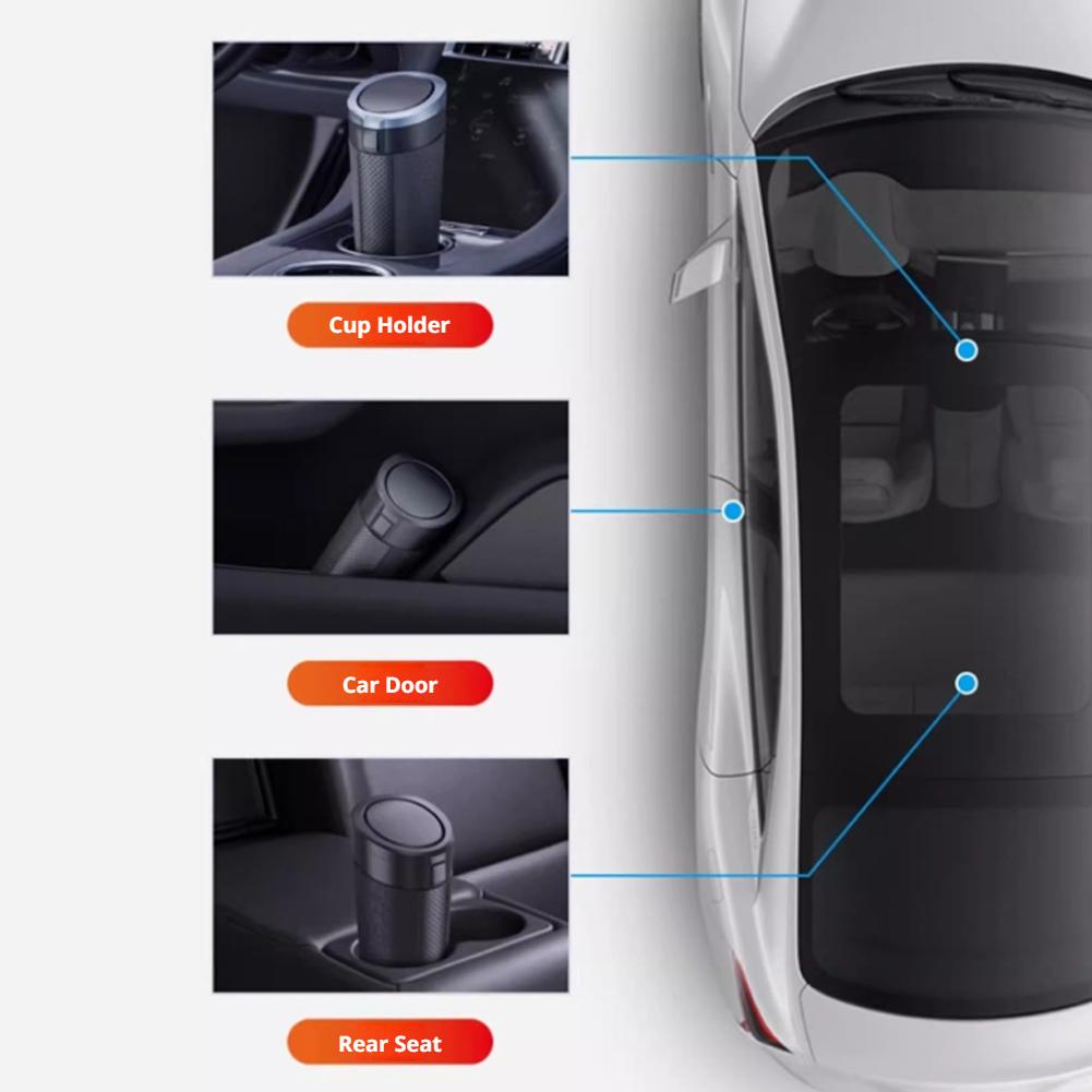 Taşınabilir Araba Çöp Kutusu,  - Waterproof Car Trash Can With Lid incelemesi ve fiyatı