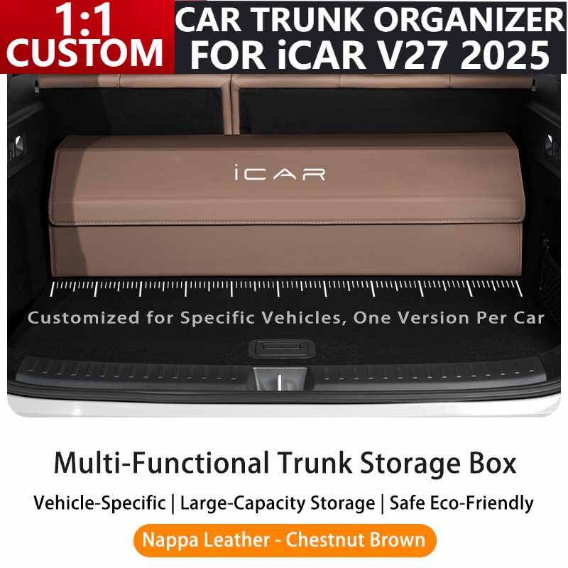 İçin ‌ iCAR V27 ‌   2025 Özel  - Car Trunk Organizer Foldable Storage Box incelemesi ve fiyatı