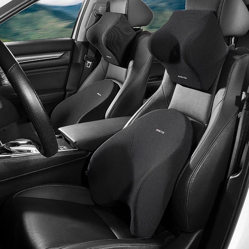 Araba bel desteği kafalık boyu - Memory Foam Car Neck Pillow Lumbar Support incelemesi ve fiyatı