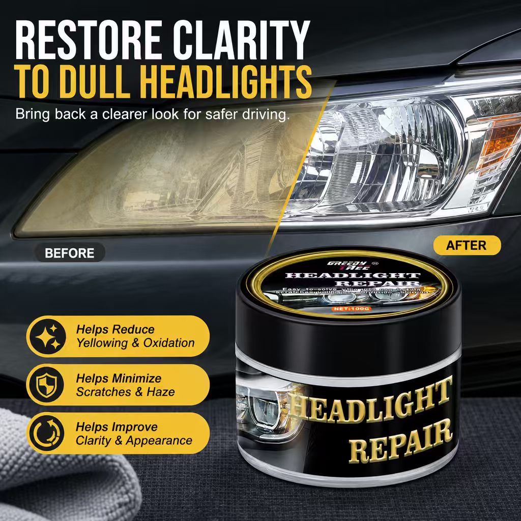Oto Farları İçin Far Tamir Cil - Car Scratch Repair Polishing Wax Paste incelemesi ve fiyatı