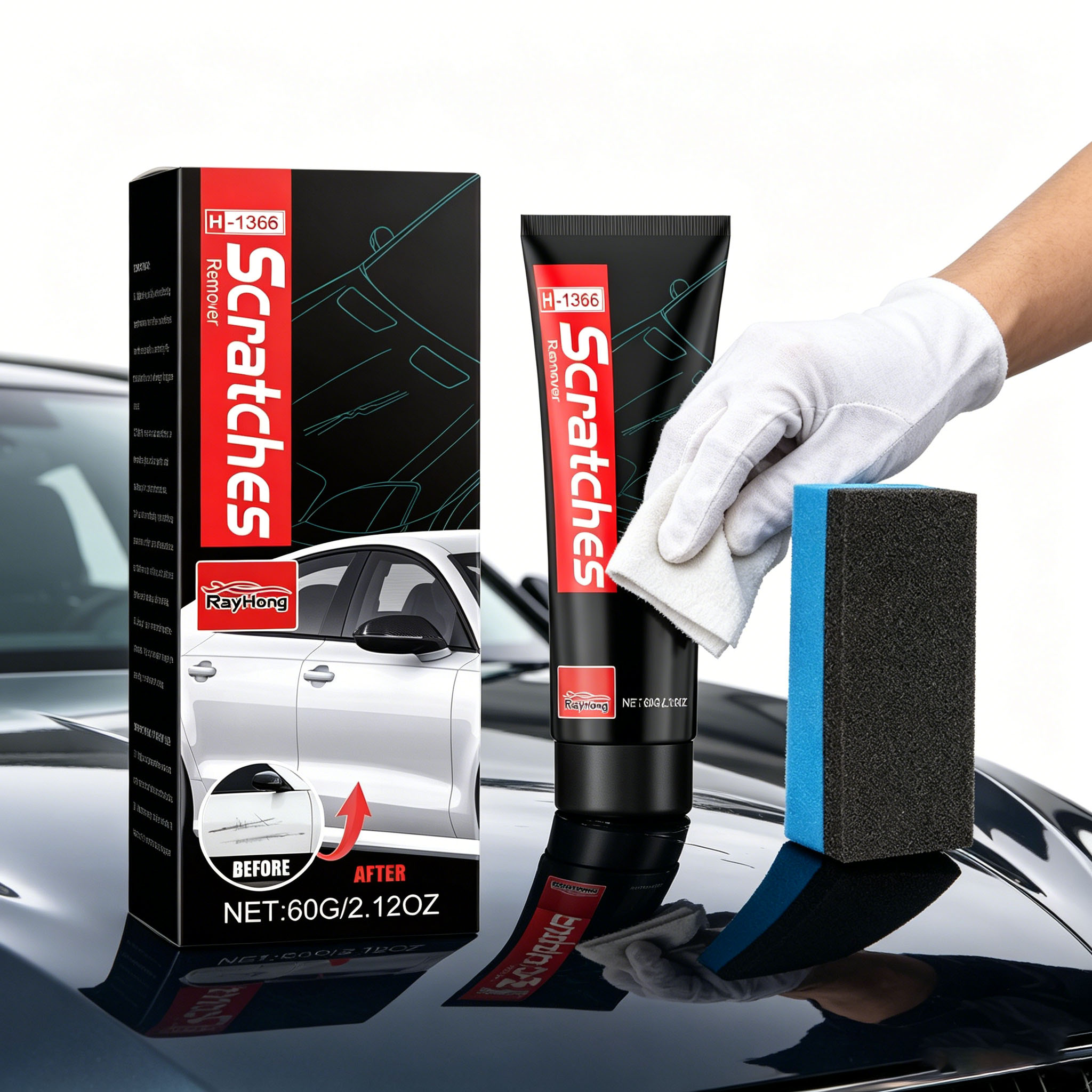 Araba Çizik Giderici Macun Küç - Car Scratch Repair Polishing Wax Paste incelemesi ve fiyatı